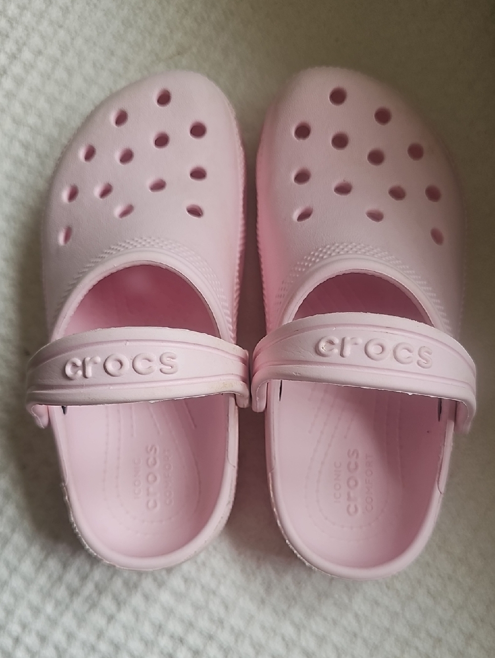 CROCS Kids' Classic Clog in Light Pink